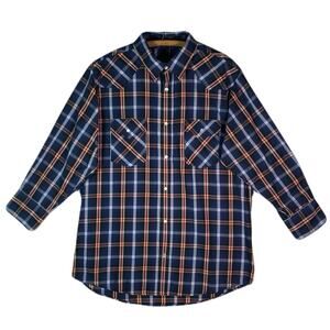 HIGH NOON Vintage Long Sleeve Casual Dress Shirt Men’s Size L